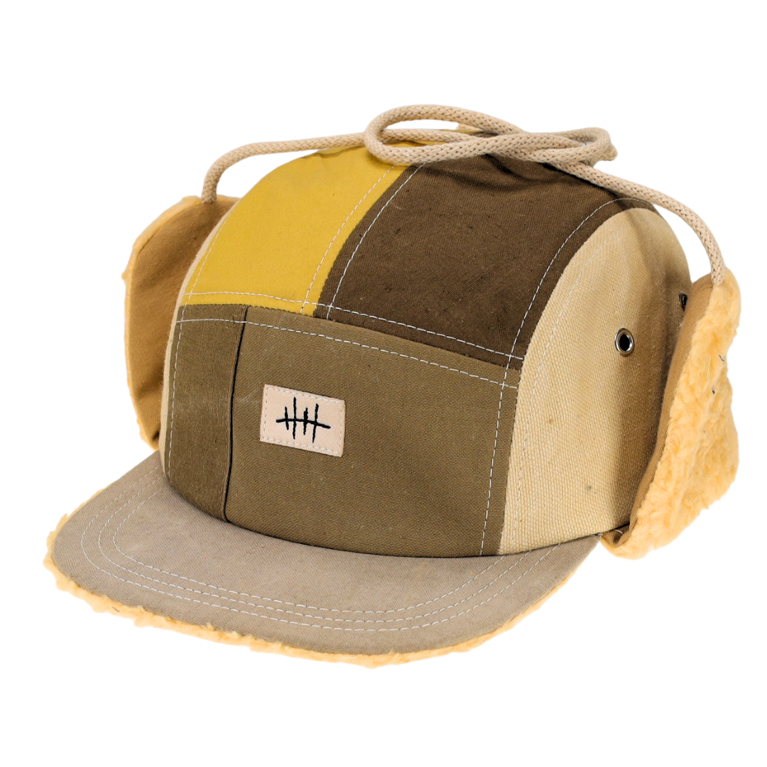 EARFLAP CAP | CLAY & CREAM