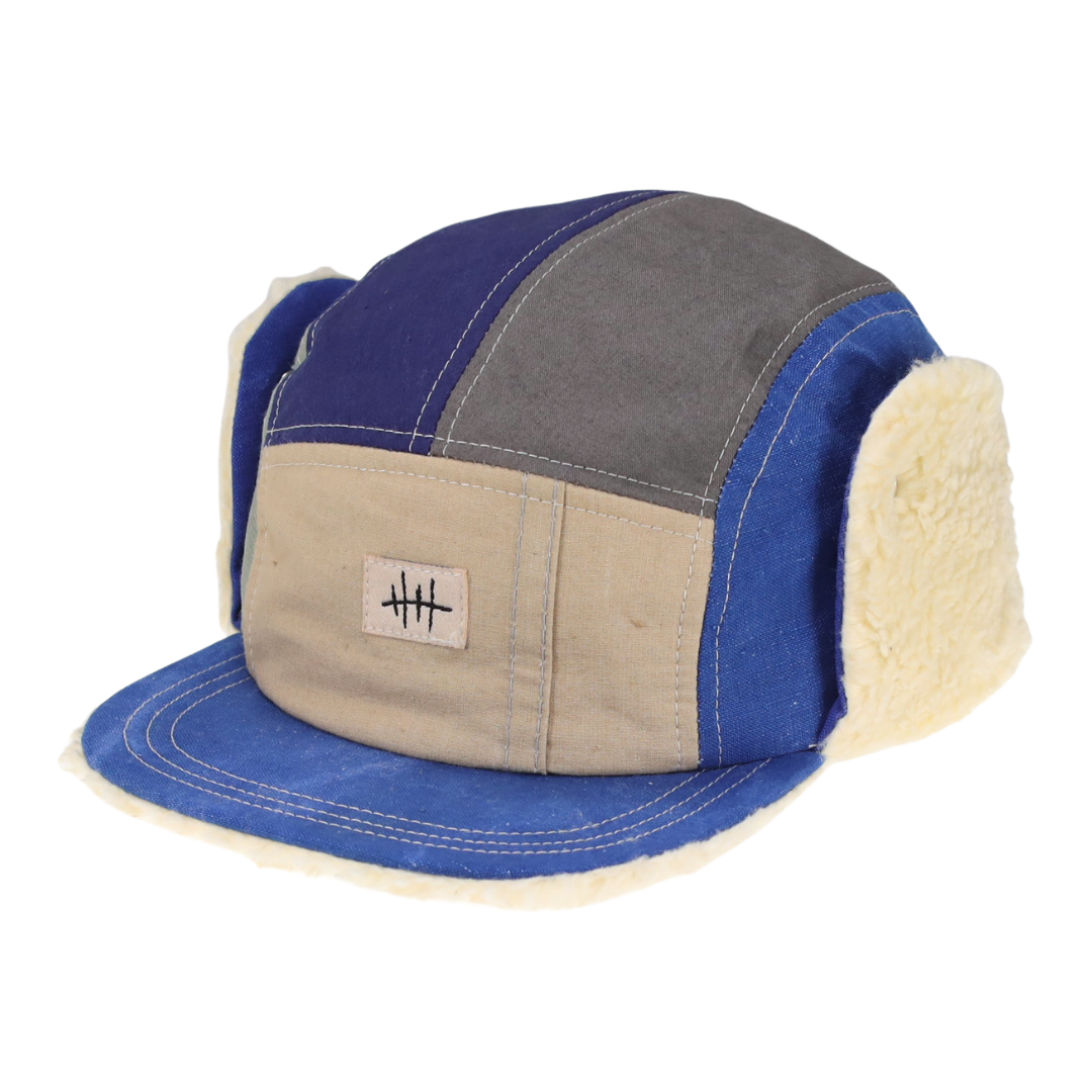 WINTER CAP | BLUE COTTON