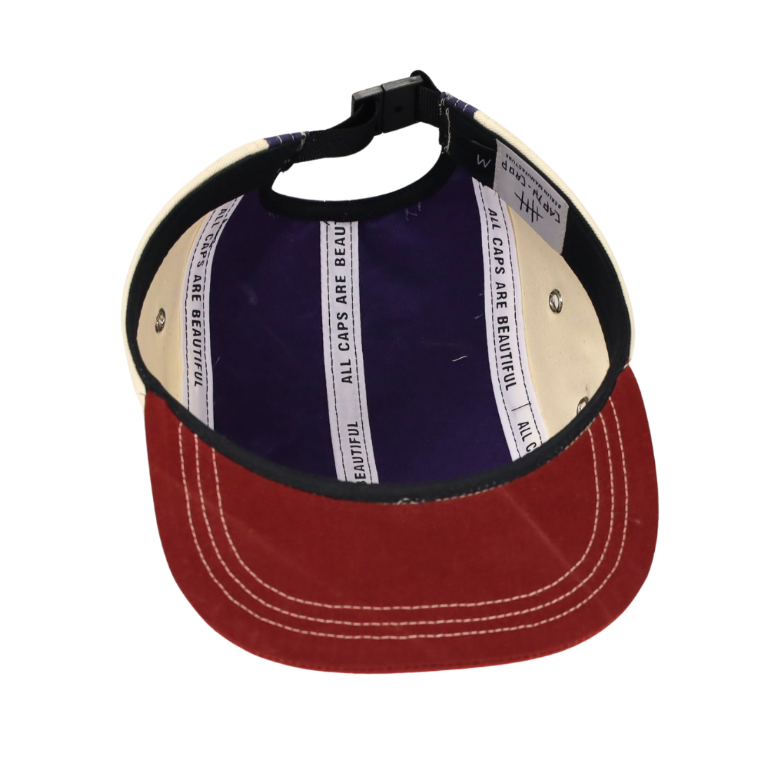 5-PANEL CAP | RED SMOKE
