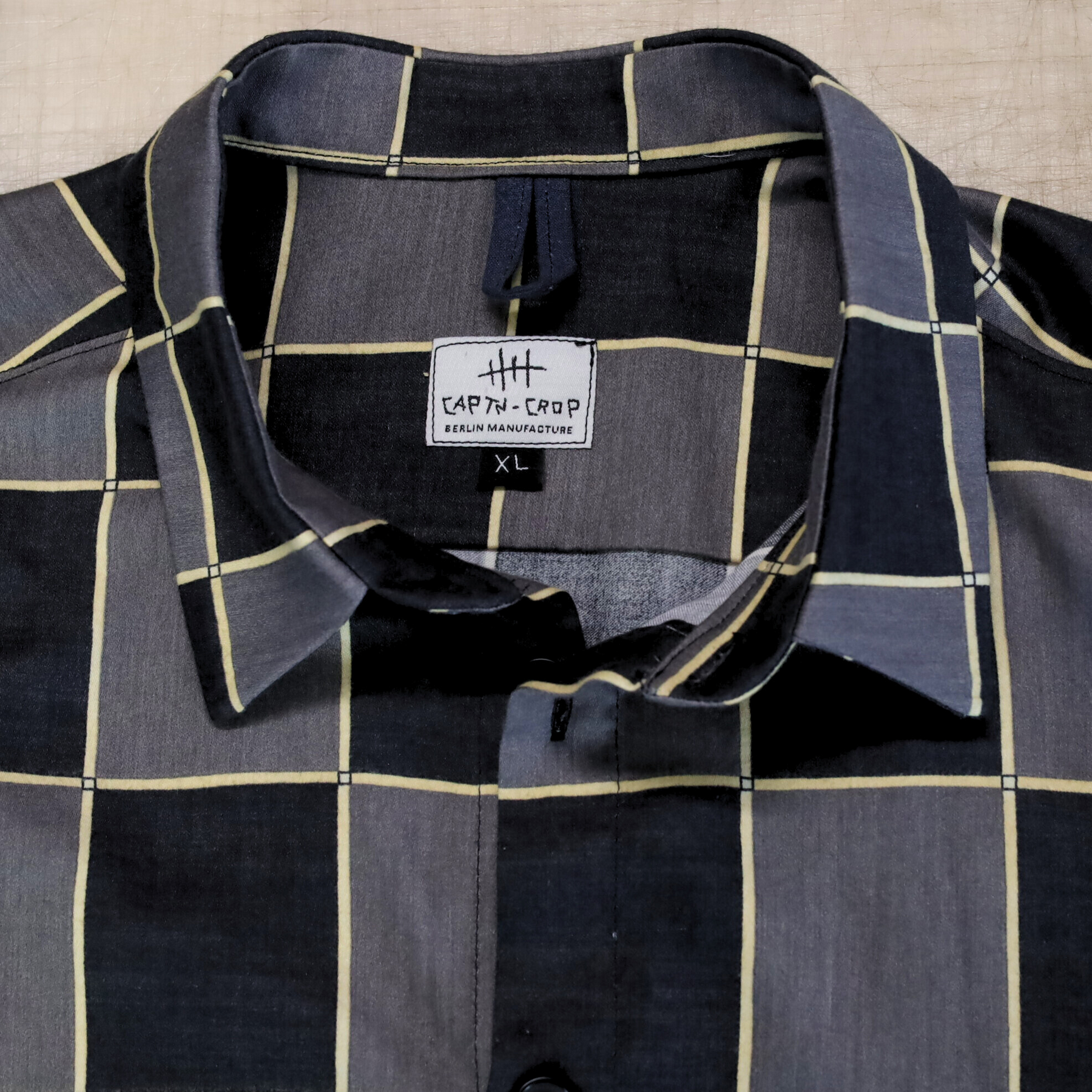 SHIRT | CHECK BLACK