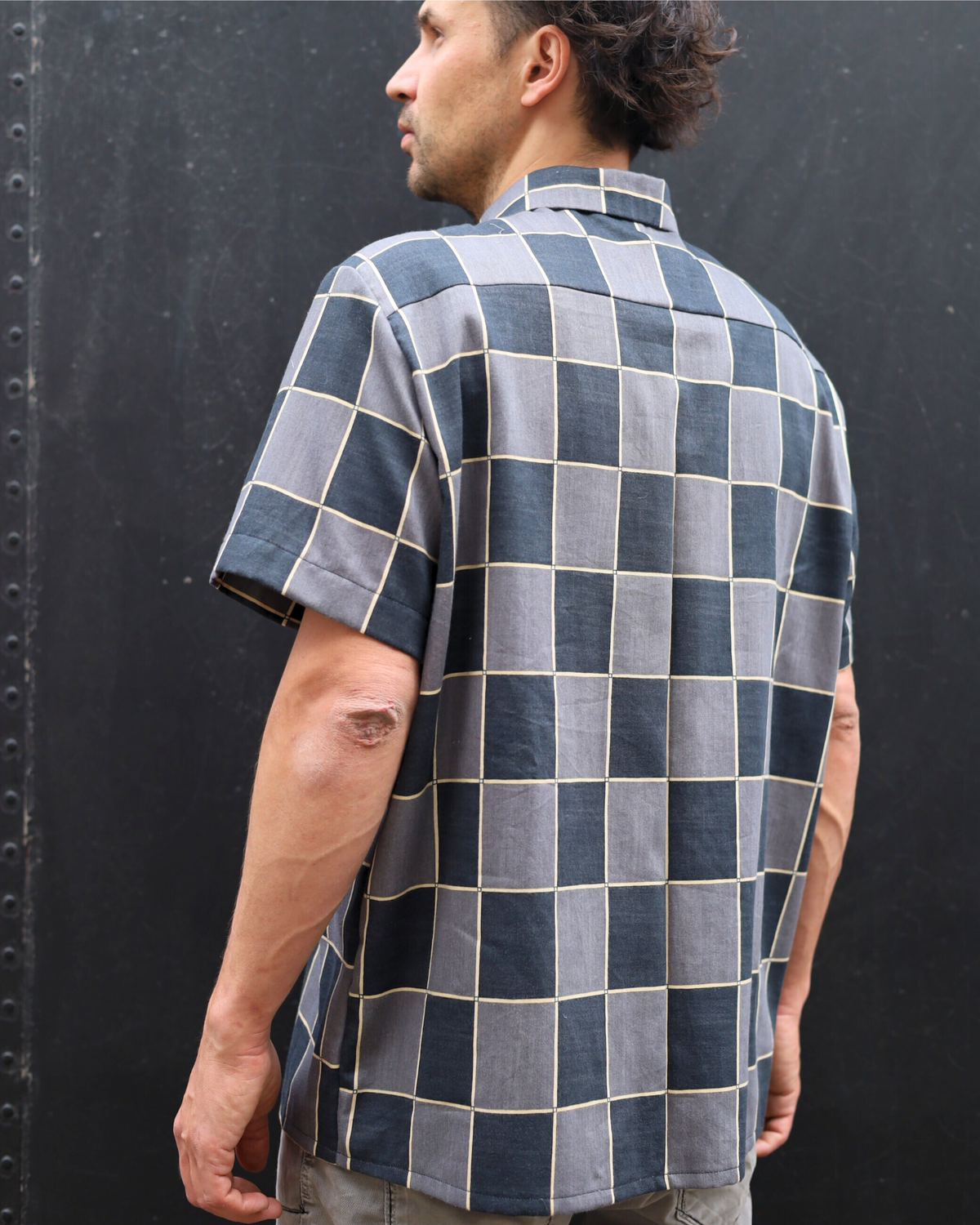 SHIRT | CHECK BLACK