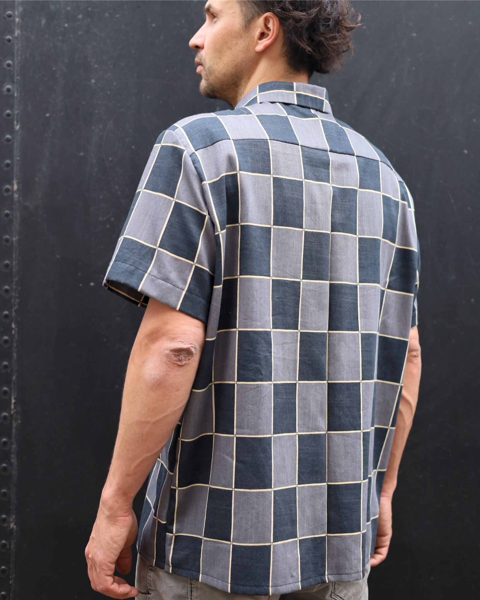 SHIRT | CHECK BLACK