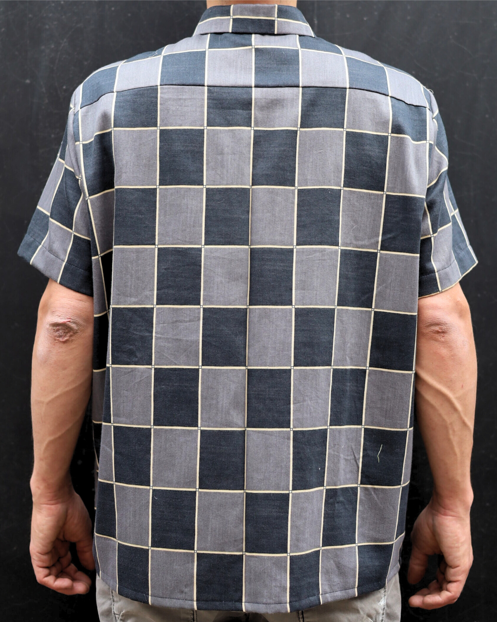 SHIRT | CHECK BLACK