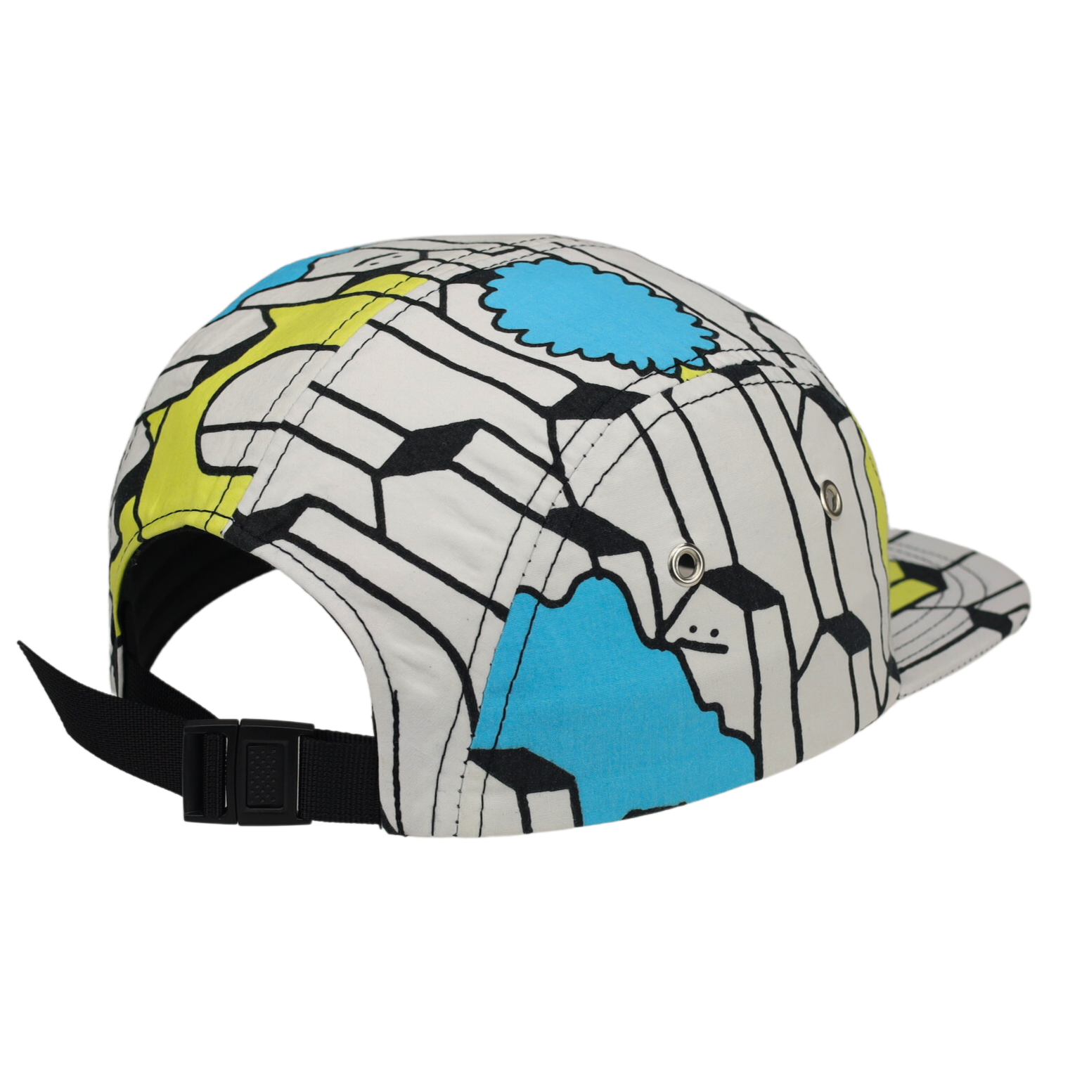5-PANEL CAP | ROOFTOPS