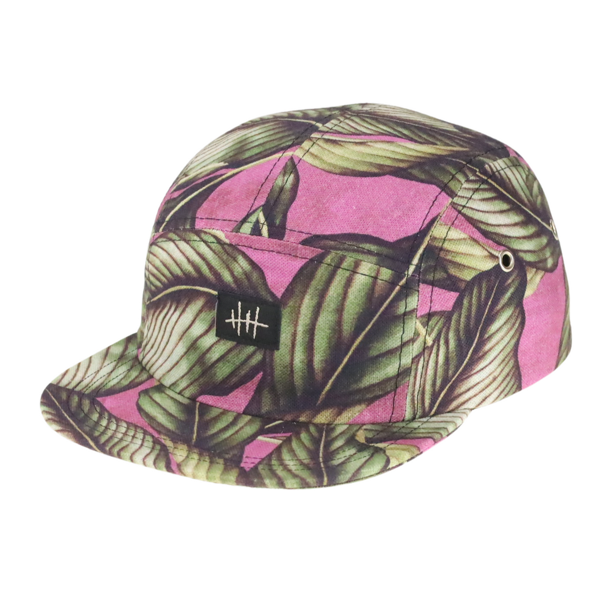 5-PANEL CAP | PURPLE PALMS