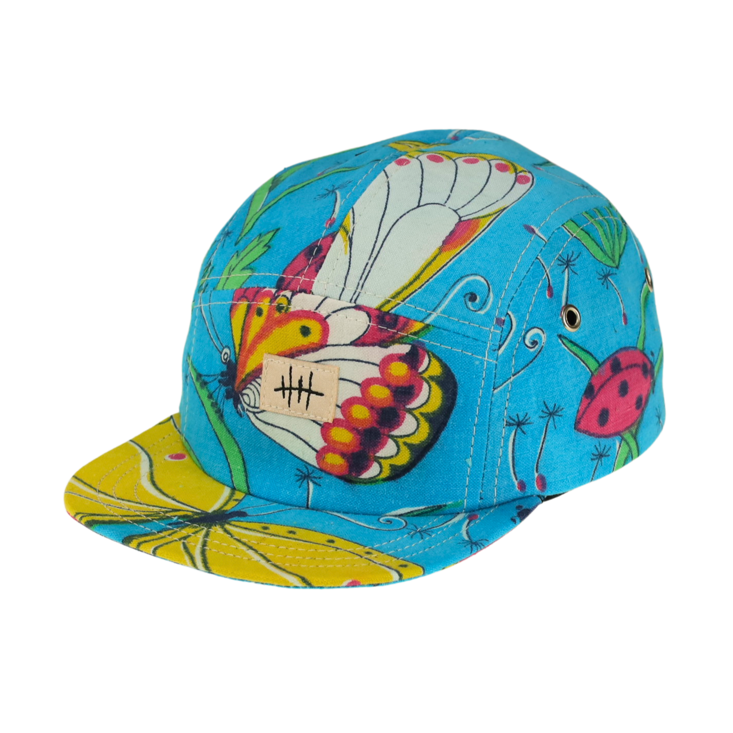 5-PANEL CAP | LION'S TOOTH & LADYBUG