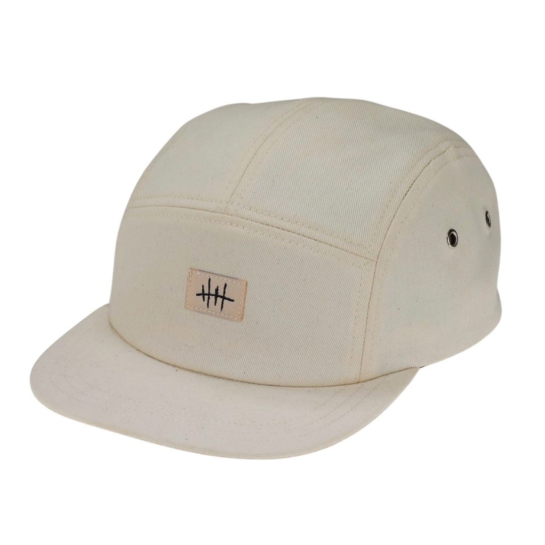 5-PANEL CAP | SNOW WHITE