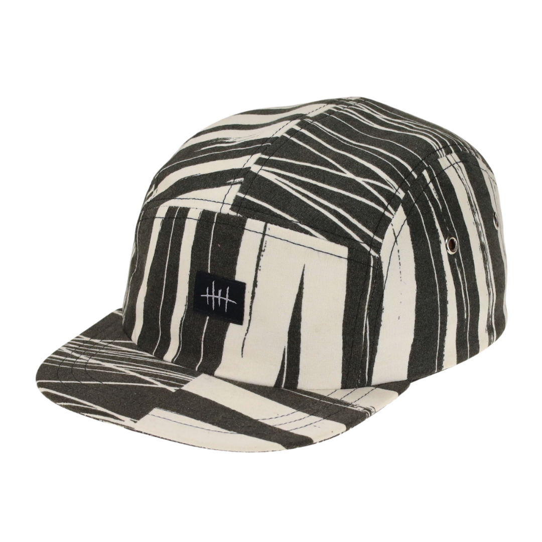 5-PANEL CAP | DISTORTED ZEBRA