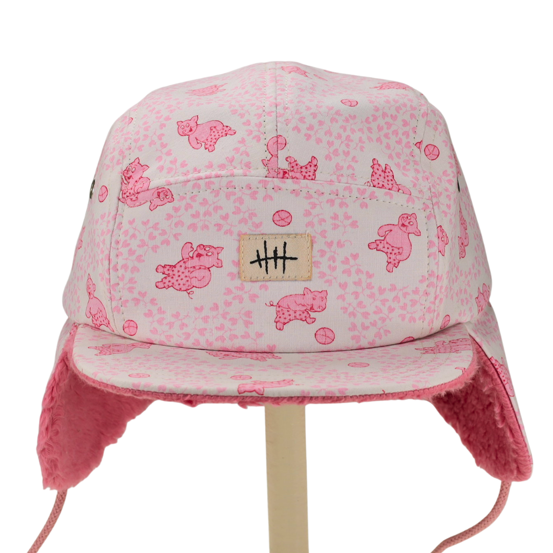 EARFLAP CAP | PINK PIGGL
