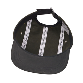 5-PANEL CAP | BLACK OLIVE