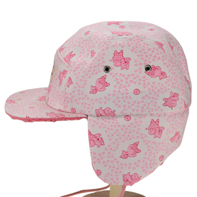 EARFLAP CAP | PINK PIGGL