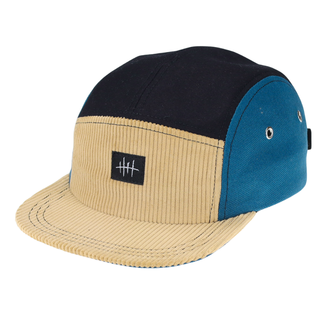 5-PANEL CAP | CREAM PETROL