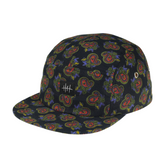 5-PANEL CAP | BLACK PAISLEY