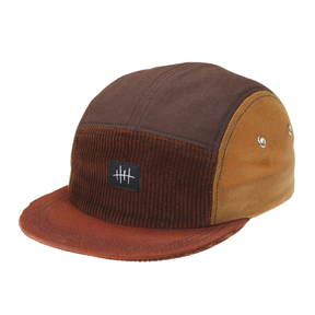 5-PANEL CAP | FABRIC BLEND - RED WOOD