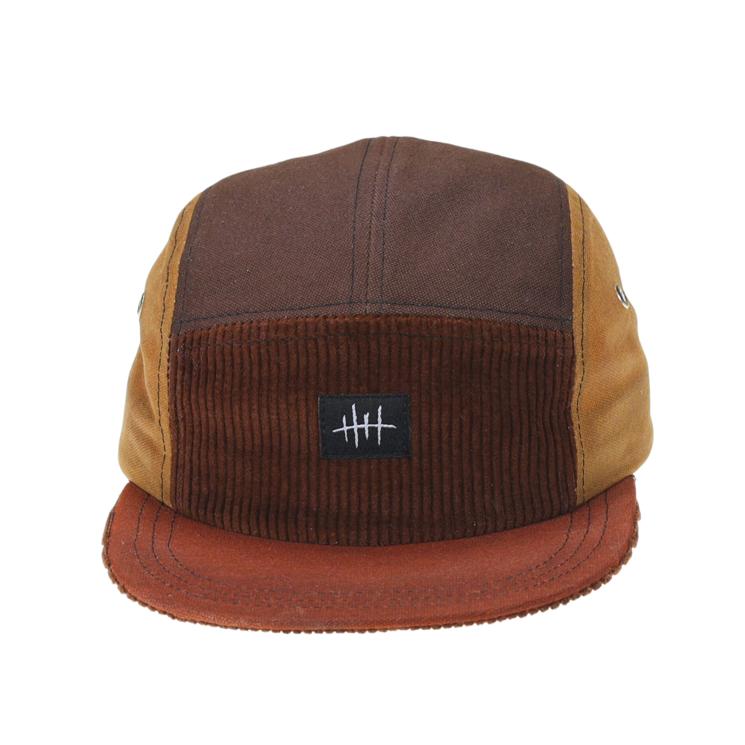 5-PANEL CAP | FABRIC BLEND - RED WOOD