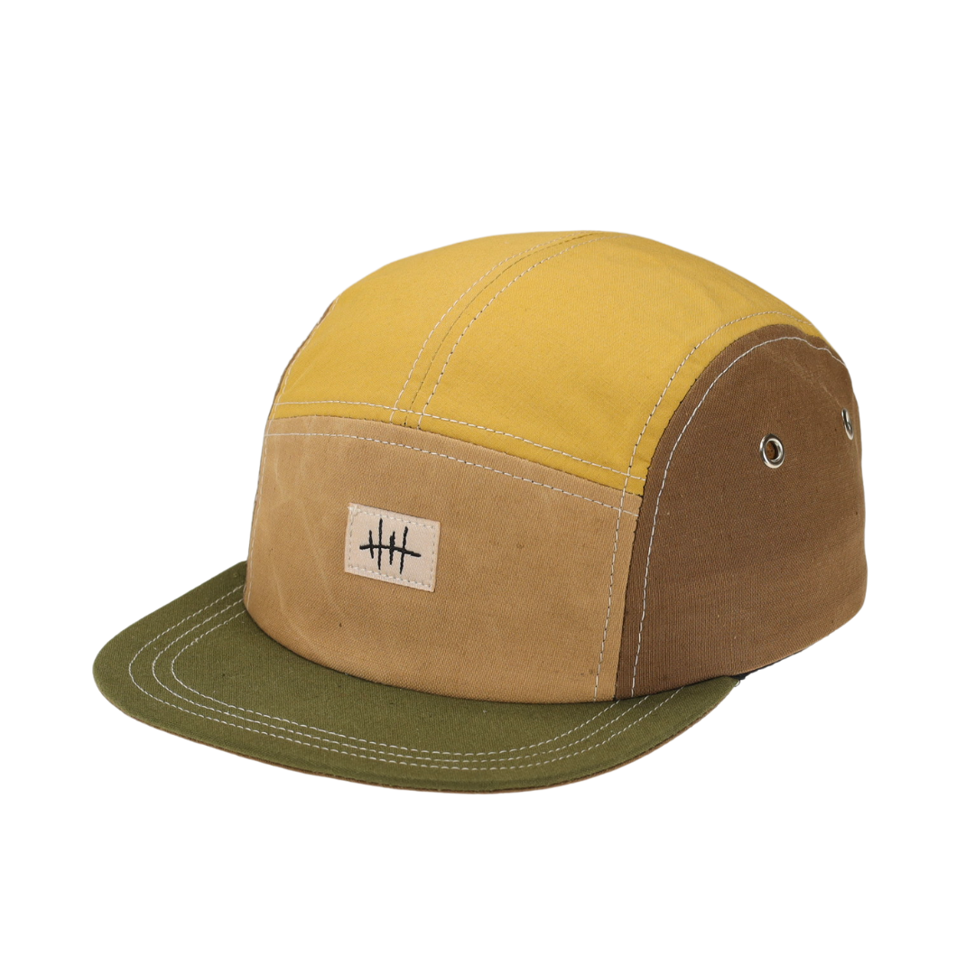 5-PANEL CAP | CAMÉL CARAMEL