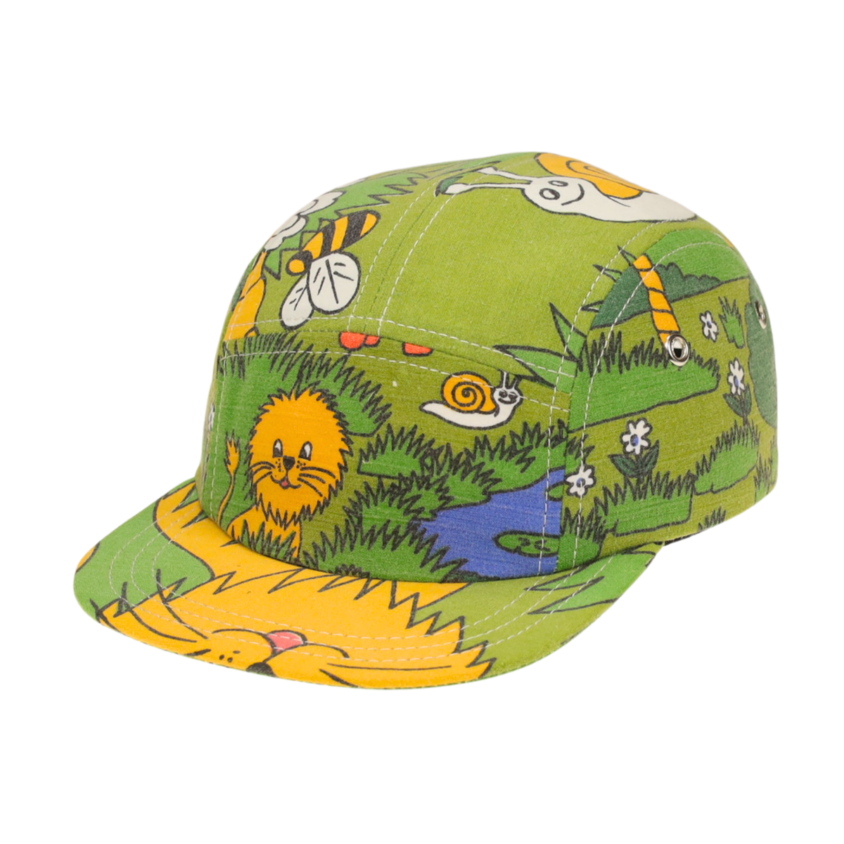5-PANEL - KIDS CAP | LITTLE LION &  BIG SNAIL
