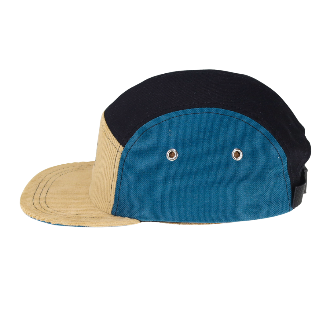 5-PANEL CAP | CREAM PETROL