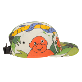 5-PANEL - KIDS CAP | MONKEY, SNAKE & BUTTERFLY