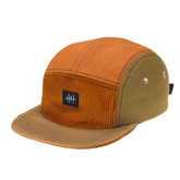 5-PANEL CAP | FABRIC BLEND - BOURBON