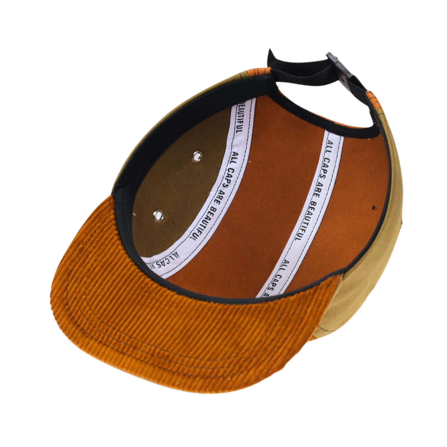 5-PANEL CAP | FABRIC BLEND - BOURBON