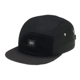 5-PANEL CAP | FABRIC BLEND - BERLIN BLACK
