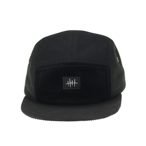 5-PANEL CAP | FABRIC BLEND - BERLIN BLACK