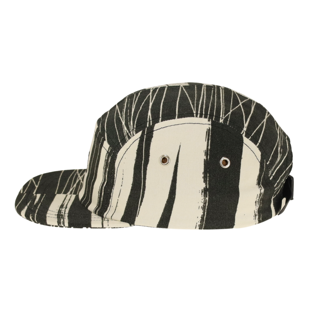 5-PANEL CAP | DISTORTED ZEBRA