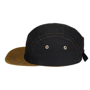 5-PANEL CAP |  BLACK NUT