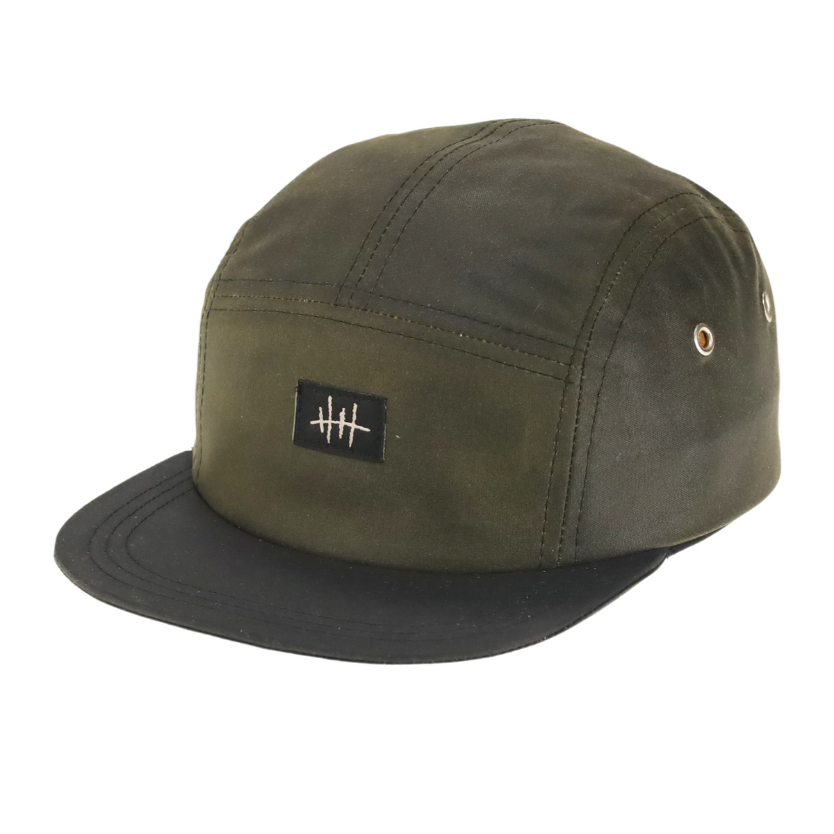 5-PANEL CAP | BLACK WOOD