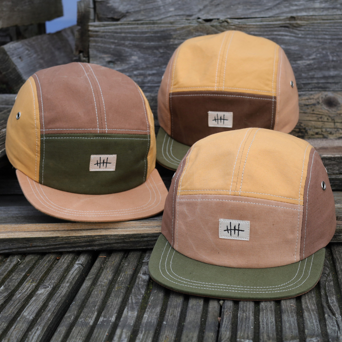 5-PANEL CAP | CAMÉL CARAMEL